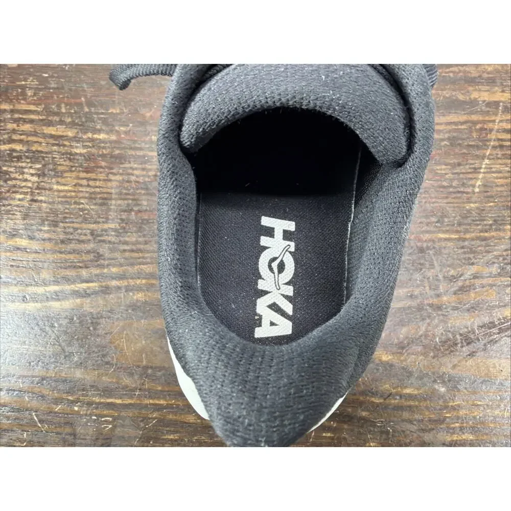 Hoka Arahi 8 Wide Women's Size 8.5D Black White Running Shoes Comfort Sneakers